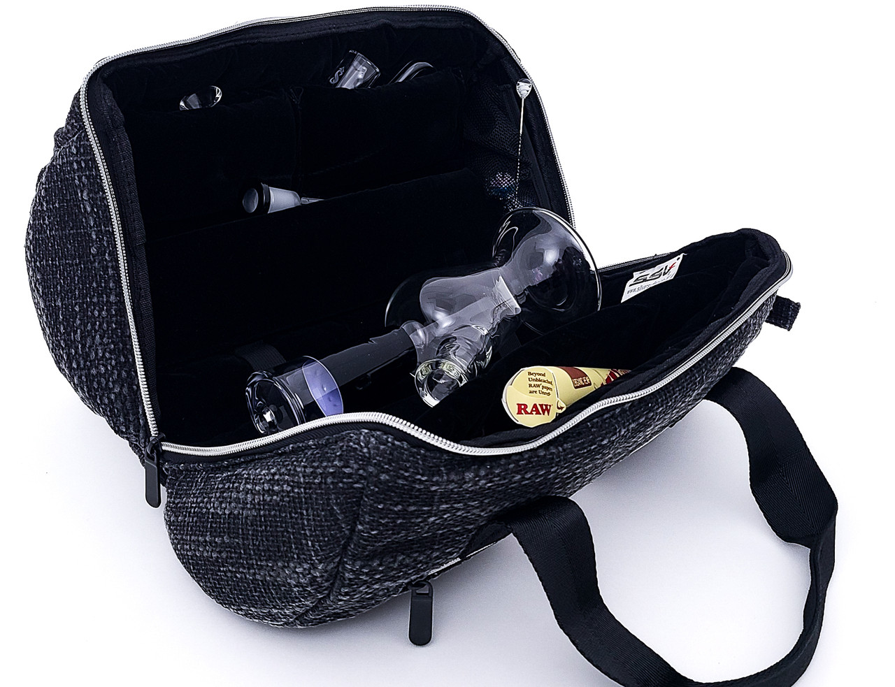 Dub Saq 15 inch Padded Storage Bag for Mini Tubes and Rigs - Elev8
