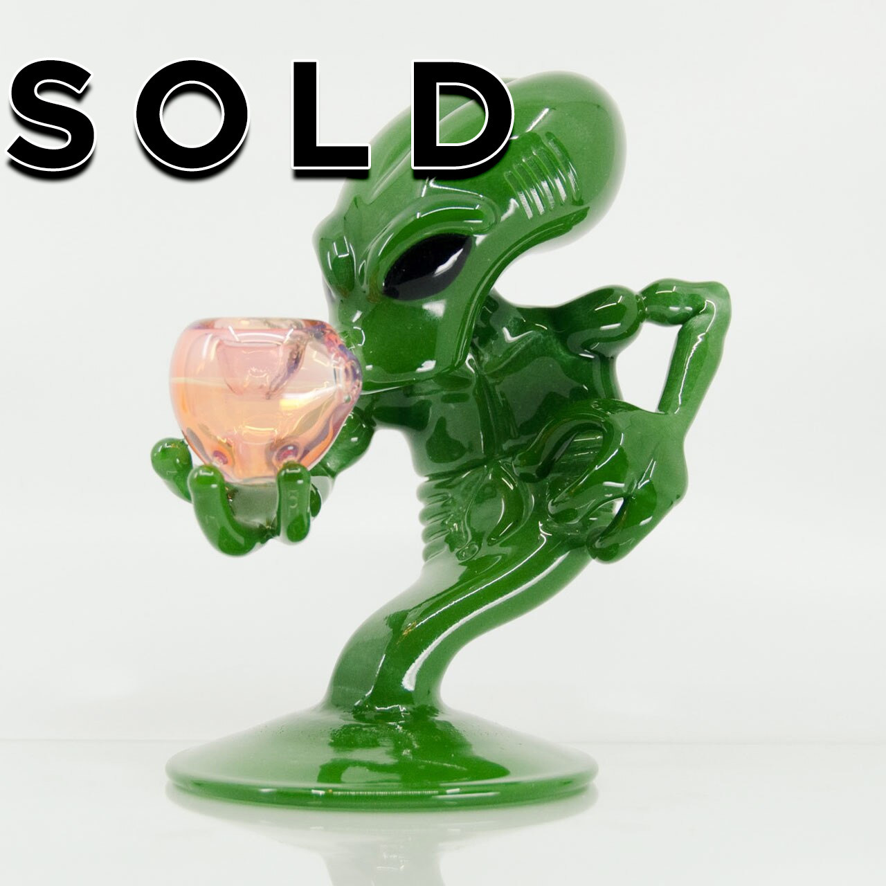Elev8 Presents: Heady Alien Dab Rig by J Smart Glass #93