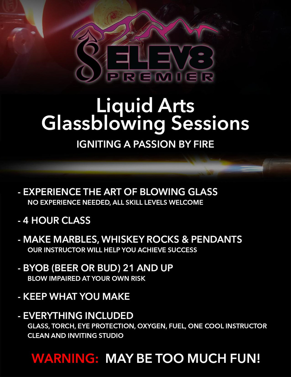 Glass Blowing Tools of the Trade - Glass Blowing classes - Ele8