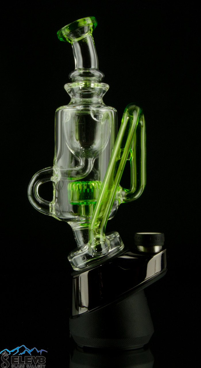 Puffco Peak Water Filter - Custom Puffco Top by Happy Time Glass #13 - Elev8