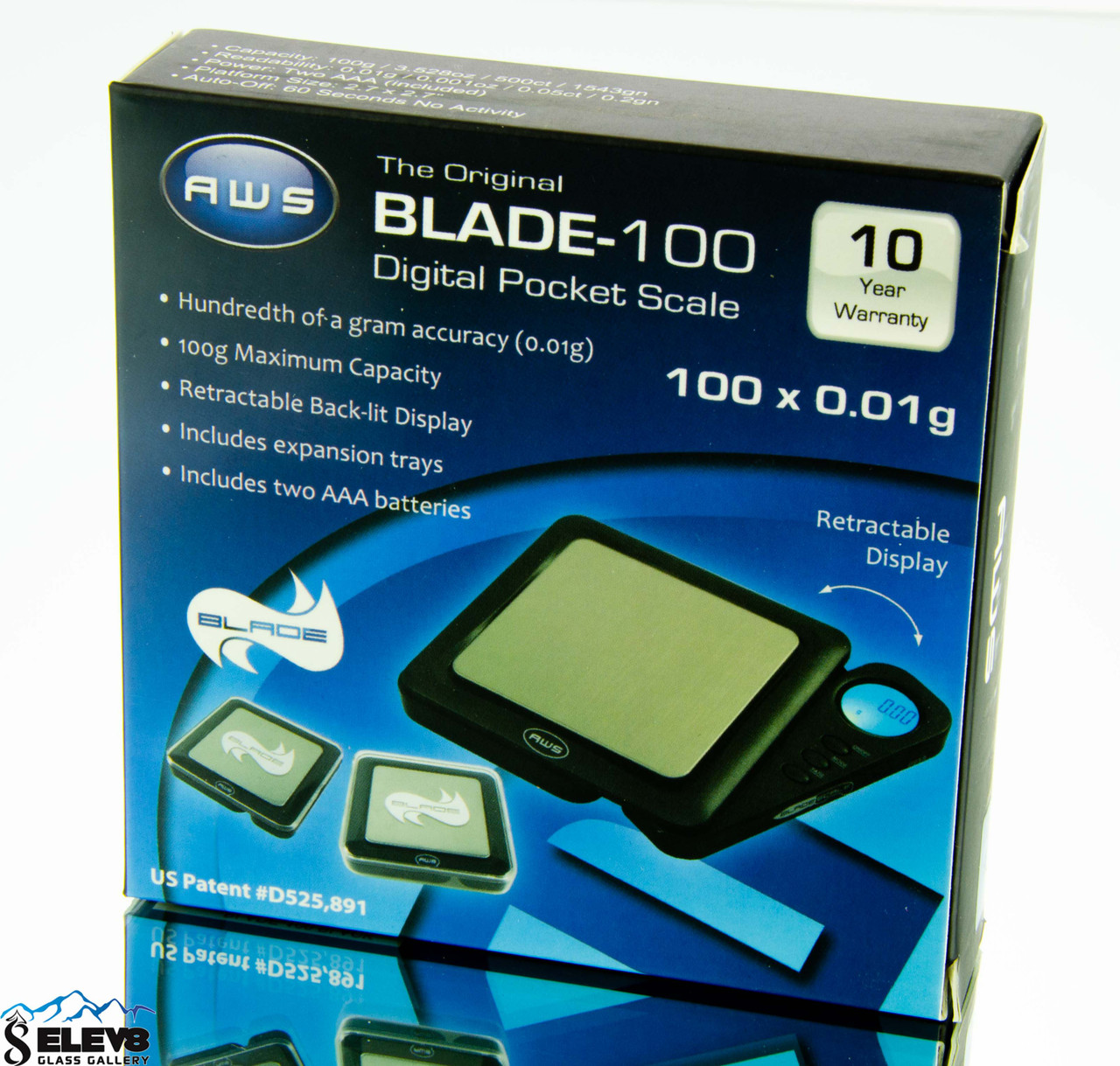 100g x 0.01g Digital Pocket Scale