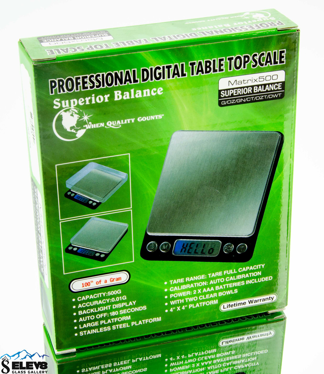 Digital Tabletop Scale | US-Benchtop-PRO - 2000 g. x 0.1 g.