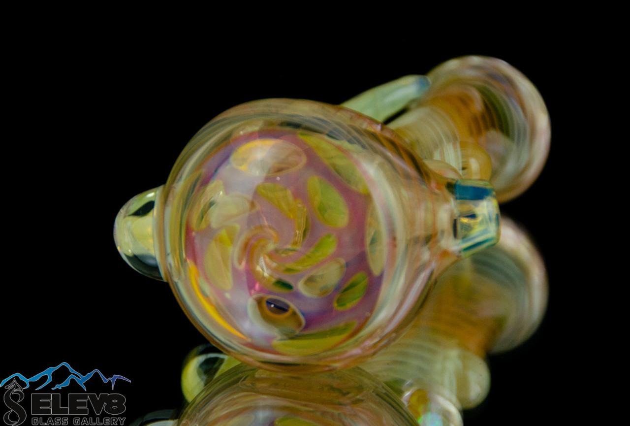 Fumed Spoon Pipe by Phase Glass #363 - Elev8