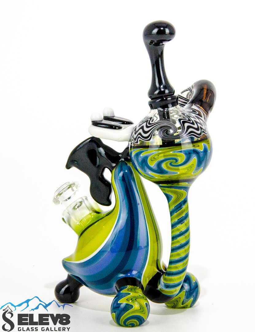 UV Yoshi Recycler by Lee Machine Glass #818 - Elev8