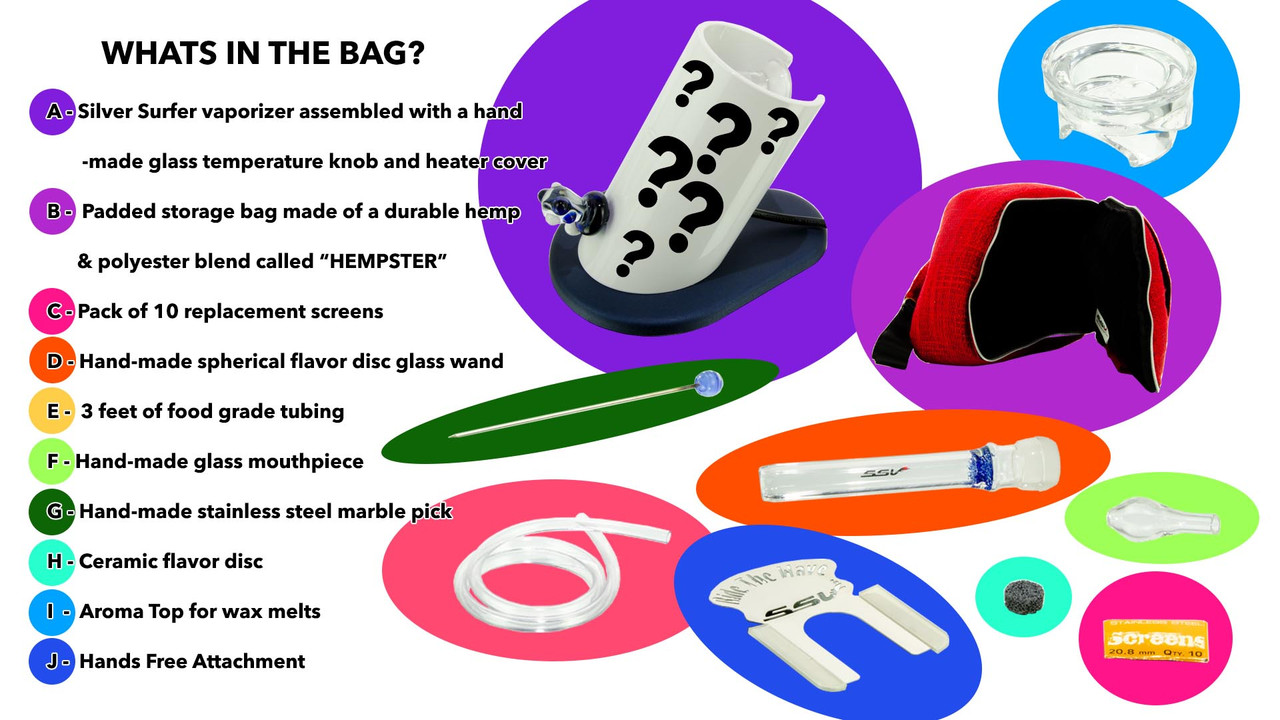 Super Surfer Vaporizer - What's in the Bag? 