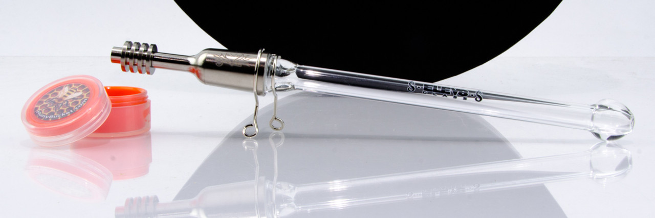 19mm Clear Glass Tip for Nectar Collector -Out-011