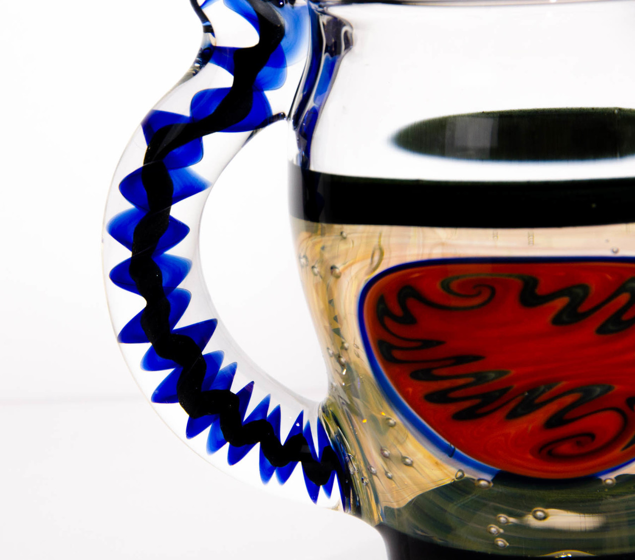 Aesthetic Coffee Cup, Glass Beer Can, Glass Mug, Happy Face