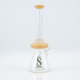 Elev8 Glass Alien Feet Water Filter and Dab Rig Butterscotch