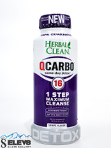 Herbal Clean QCarbo20 Clear Same-Day Detox Drink - 16oz 