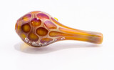 Custom Whip Mouthpiece with Double Amber Clear Dot Stack #231