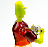 Dabbing with The Green Character Dab Rig with CFL Base by Skoeet #188