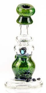 Alien Skin Mini Tube Dab Rig with Opal by Matt Z #200