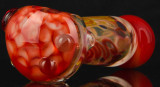 Inside Out Fumed Spoon with Illuminati & Lucy UV Colors by Steve Kelnhofer #43