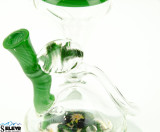 Inside Out Floating Recycler with Marbled Green & UV Color #205