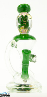 Inside Out Floating Recycler with Marbled Green & UV Color #205