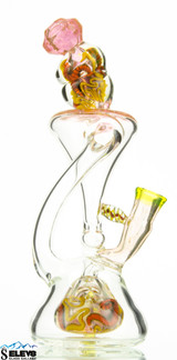 Inside Out Hourglass Recycler with Ridiculous Perc by Steve Kelnhofer #208