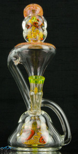 Inside Out Hourglass Recycler with Ridiculous Perc by Steve Kelnhofer #208