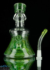 Sugar Skull Mini Tube with Marbled Green & Illuminati with #Ghosttech