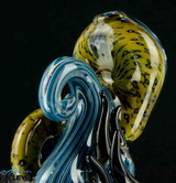 Heady Bubbler with Alien Skin, Wig Wags & Galaxy Marble #15