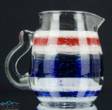 Custom Made Whiskey Drinking Glass and Pitcher Made with Frit