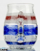 Custom Made Whiskey Drinking Glass and Pitcher Made with Frit