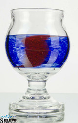 Custom Made Whiskey Drinking Glass and Pitcher Made with Frit