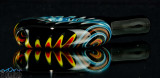 Custom Whip Mouthpiece Fire & Ice Wig Wag by Jeff E. #247