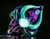 Laceface Glass Face Pendant #291