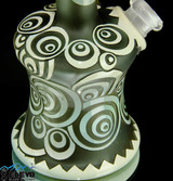 Etched Swirl Mini Rig by Liberty 503 #288
