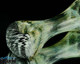 wig wag and fumed piece by SCHNOORTZ GLASS #129