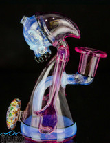 Nic Austurino and Azul Collaboration UV reactive Dab Rig #329