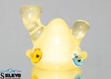 Pastel Serum  Lerk Head Pendant by Lerk The World Glass  #38