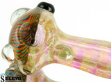 Fumed Trippy tech Spoon by Steve Kelnhofer #144