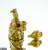 Woodgrain Gill Perc Mini tube by Kaleb Folck  #368