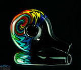 Doughnut Mouthpiece W/ UV Honeycomb Marble by Steve Kelnhofer #301