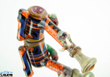 Elev8 Veterans colab Hammer Bubbler With Wigwags & Snorkel Carb By Skoeet & Bernie Slice #204