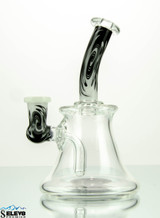 Black & White Wigwag Linework Minitube by Jemmie Bandy  #431