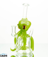 Green Octopus Recycler by Als Boro Creations  #466