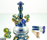 Blue Tentacle Rig by Simply Jeff Glass & Sean O'tron Glass Works  #1