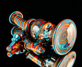 Fire & Ice mini tube by Andy G #503