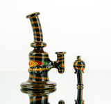 Rainbow to Black mini tube by Andy G #513