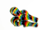 Skittles twisted doughnut Custom Mouthpiece by Steve Kelnhofer #313