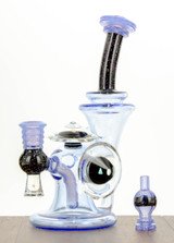 Purple Neptune Recycler by Tonsofun GLass #536