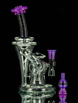 Royal Jelly Pink Recycler by Tonsofun GLass #539