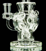 Clear faberge egg Rig by dynamic glass #570