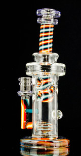 Fire & Ice Fab Tube by dynamic glass #583