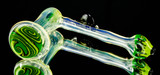 Green Color Changing Hammer bubbler by Steve Kelnhofer & Space Ghost #585