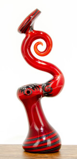 Red Elvis Wigwag Standing bubbler by Simply Jeff #588