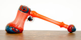 Lave Wigwag Hammer bubbler by Steve Kelnhofer #590