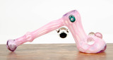 Pink Gold Butter Hammer bubbler by Steve Kelnhofer #596